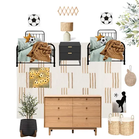 Boys bedroom concept 1 Interior Design Mood Board by Em Haus Creative on Style Sourcebook