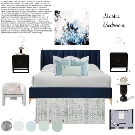 Bedroom final v2 draft 6 - 19 12 23 Interior Design Mood Board by Efi Papasavva on Style Sourcebook