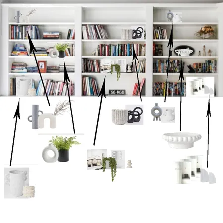 Study shelving Interior Design Mood Board by Meraki Interiors on Style Sourcebook