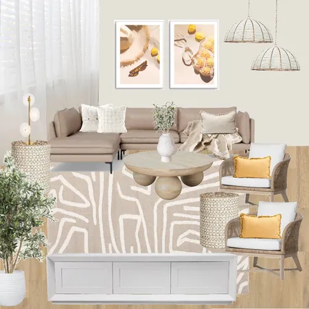 Luxe Coastal Living Room Interior Design Mood Board by Manea Interiors on Style Sourcebook