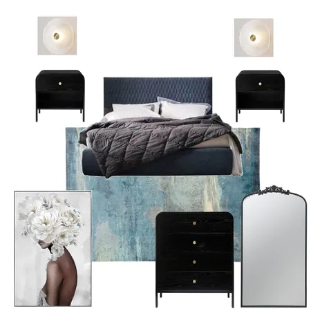 Module 9 Bedroom Interior Design Mood Board by Sonu on Style Sourcebook