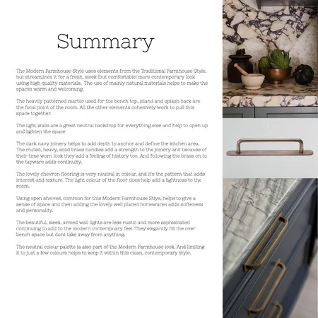 Module 3 Summary Interior Design Mood Board by Annie Wood on Style Sourcebook