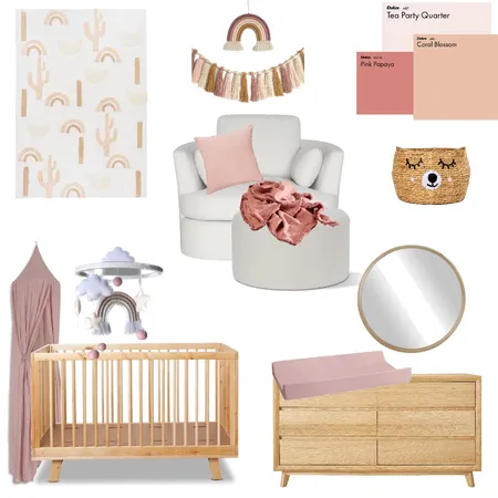 Nursery - Girl Interior Design Mood Board by BH on Style Sourcebook