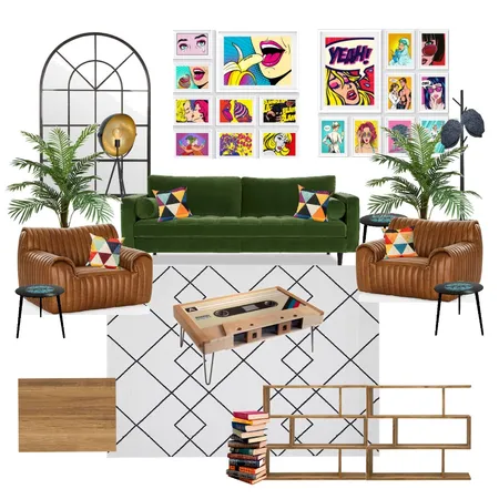 Lounge Room - maximalist Interior Design Mood Board by Keiralea on Style Sourcebook