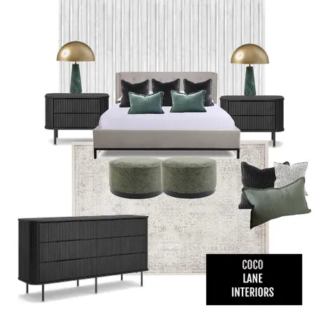 Archdeacon Master Bedroom Interior Design Mood Board by CocoLane Interiors on Style Sourcebook