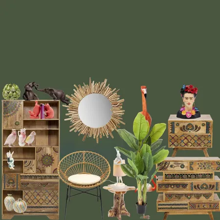 boho style Interior Design Mood Board by vickthes on Style Sourcebook