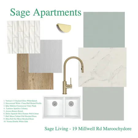 Sage Apartments - Sage Living Interior Design Mood Board by michael.capper@hotmail.com on Style Sourcebook