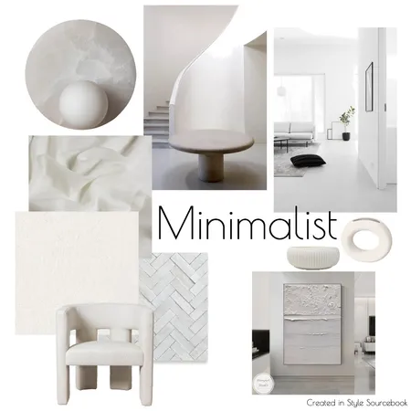 Minimalist Mood Board Interior Design Mood Board by Point West Designs on Style Sourcebook