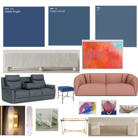 Home theatre Interior Design Mood Board by Allir on Style Sourcebook