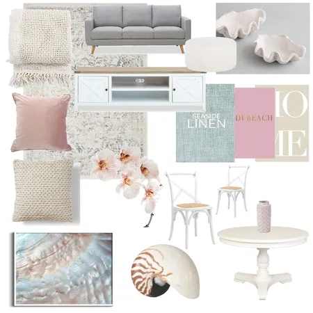 Blushing Beaches Interior Design Mood Board by Allanah June on Style Sourcebook