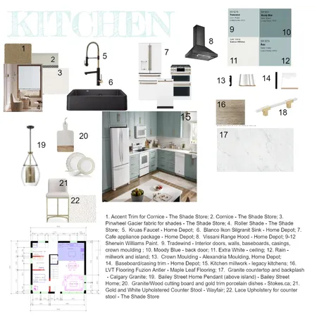Kitchen Interior Design Mood Board by zrm29 on Style Sourcebook