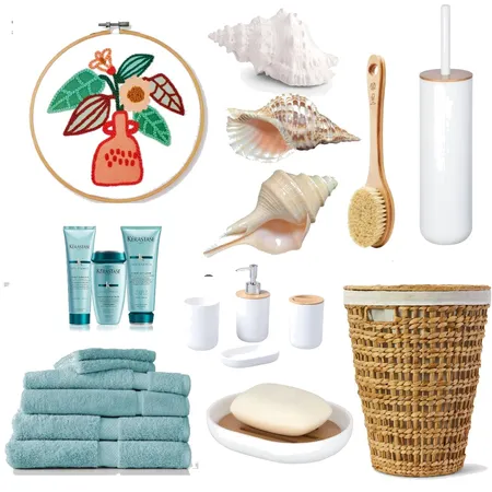 Blushing Beaches - Bathroom Interior Design Mood Board by Allanah June on Style Sourcebook