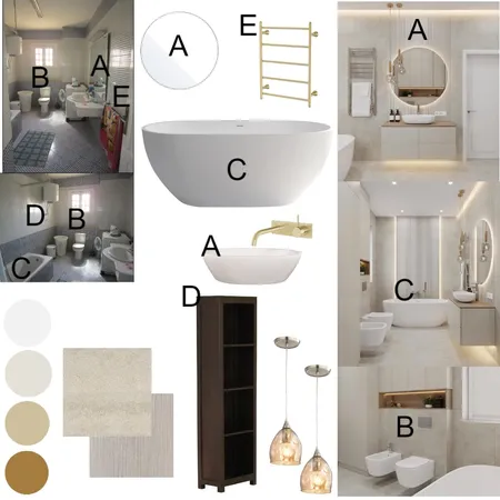 Bath Interior Design Mood Board by shahd_algosi on Style Sourcebook