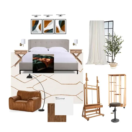 Large Bedroom Interior Design Mood Board by Keiralea on Style Sourcebook