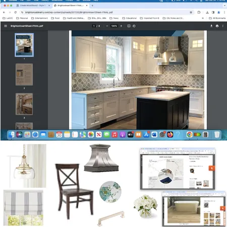 White Coastal Kitchen Idea777 Interior Design Mood Board by ArtisticVybze7 on Style Sourcebook