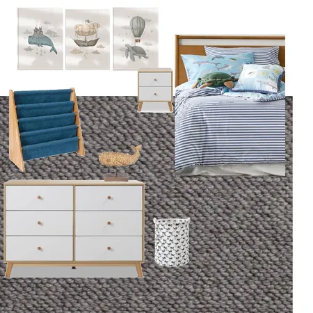 Huxleys bedroom Interior Design Mood Board by Seztoots on Style Sourcebook