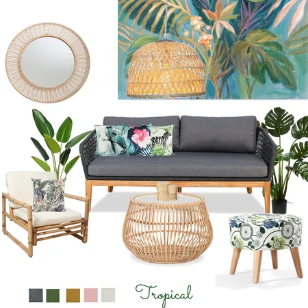 Tropical Mood Board Interior Design Mood Board by Angela007 on Style Sourcebook
