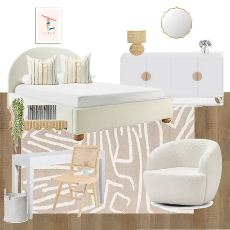 Mira Bedroom Interior Design Mood Board by IrinaConstable on Style Sourcebook