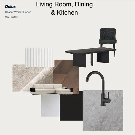 Living, Kitchen & Dining Interior Design Mood Board by cjamshidi on Style Sourcebook