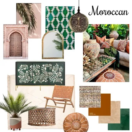 Moroccan Interior Design Mood Board by Sofya on Style Sourcebook