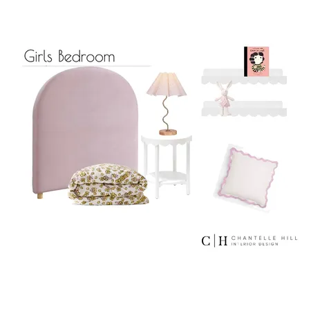 Children's Budget Friendly Makeover Interior Design Mood Board by Chantelle Hill Interiors on Style Sourcebook