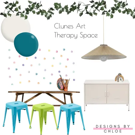Clunes Art Therapy Space Interior Design Mood Board by Designs by Chloe on Style Sourcebook
