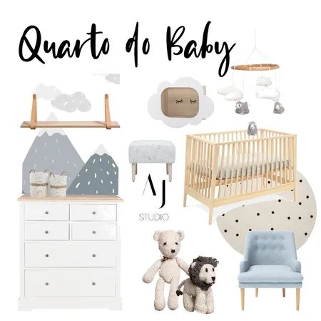Quarto do Baby Interior Design Mood Board by arqjulianabarros on Style Sourcebook