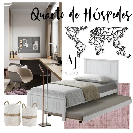 Quarto de Hóspedes Interior Design Mood Board by arqjulianabarros on Style Sourcebook