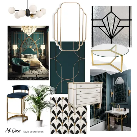 Art Deco Interior Design Mood Board by Tarnya on Style Sourcebook