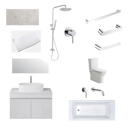 Investment Package 1 Interior Design Mood Board by Hilite Bathrooms on Style Sourcebook
