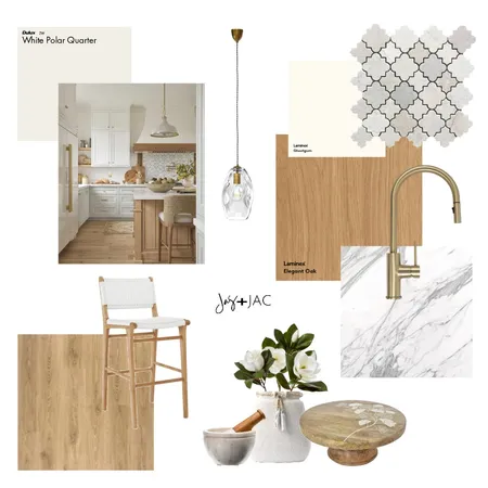 Warm Kitchen Interior Design Mood Board by Jas and Jac on Style Sourcebook