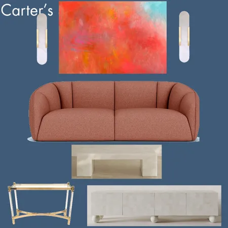 Carter's scroll wall paint Interior Design Mood Board by Allir on Style Sourcebook