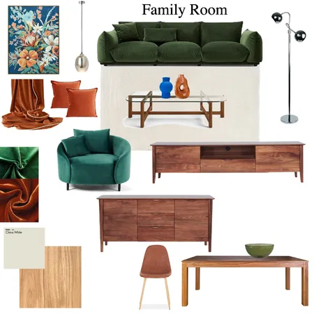 mod 9 family room Interior Design Mood Board by LM on Style Sourcebook