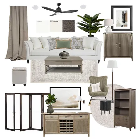 Traditional - Living Room Sample Board Interior Design Mood Board by gelyelkina23 on Style Sourcebook