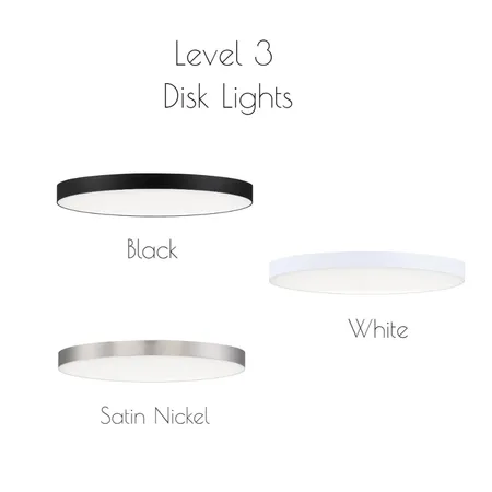 Level 3 Disk Lights Interior Design Mood Board by jallen on Style Sourcebook