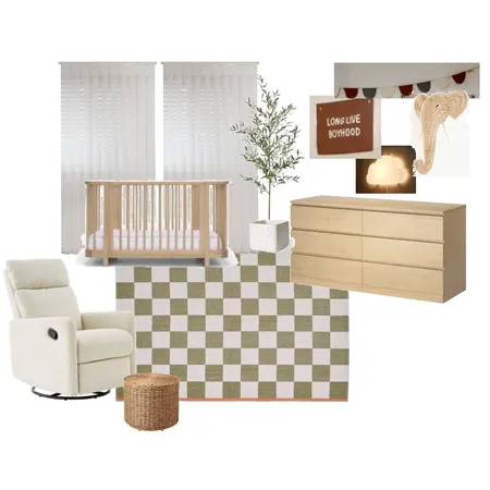 Boy Nursery Interior Design Mood Board by Gorgia on Style Sourcebook