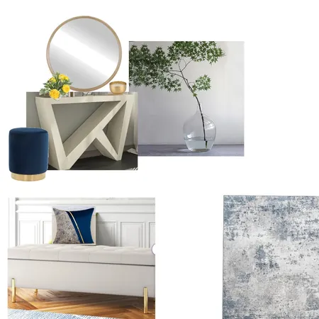 Entryway Interior Design Mood Board by LUX WEST I.D. on Style Sourcebook