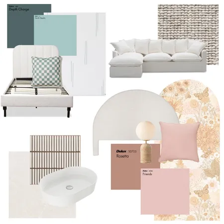 First Floor - Colour Scheme 1 Interior Design Mood Board by Sarah Bragias on Style Sourcebook