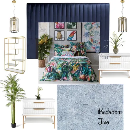 Bedroom two Interior Design Mood Board by Tropical Oasis Designs on Style Sourcebook
