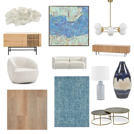 LIVING ROOM Interior Design Mood Board by Land of OS Designs on Style Sourcebook
