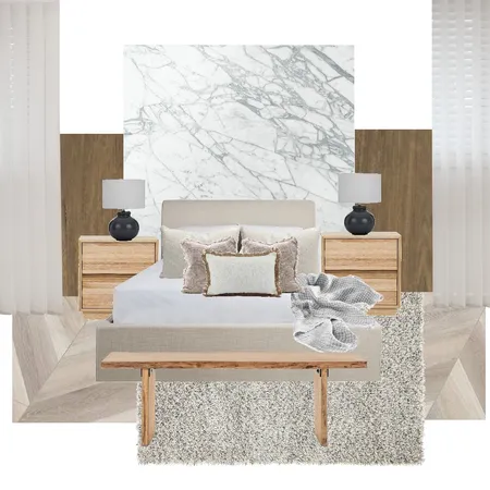 City Apartment Bedroom Interior Design Mood Board by danyescalante on Style Sourcebook