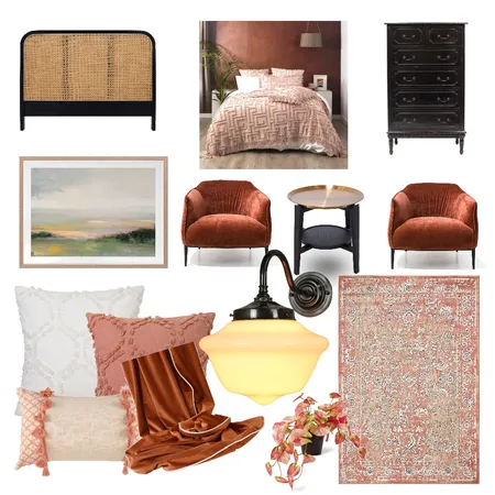 Old fashioned romantic bedroom Interior Design Mood Board by Land of OS Designs on Style Sourcebook