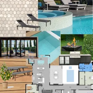POOL Interior Design Mood Board by AbbieBryant on Style Sourcebook