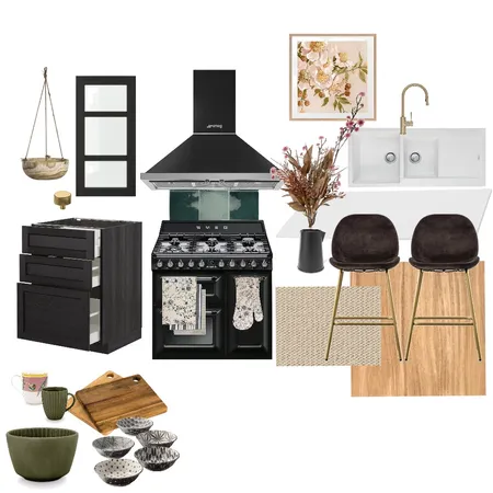 kitchen mood board Interior Design Mood Board by nevemclean on Style Sourcebook