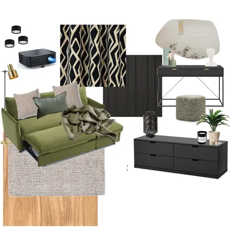 guest room/snug mood board Interior Design Mood Board by nevemclean on Style Sourcebook