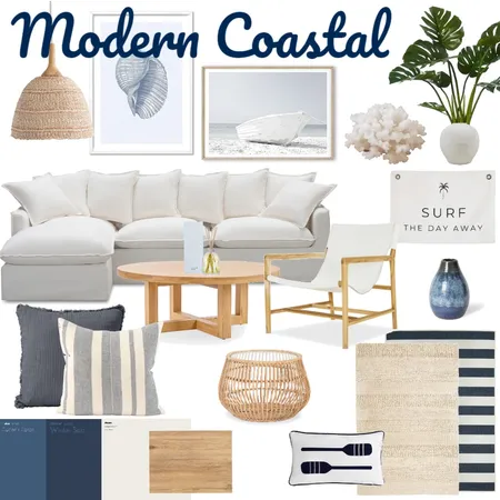 Coastal Interior Design Mood Board by deniserockstroh on Style Sourcebook