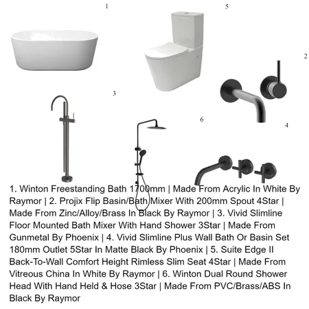 Mood Board bathroom Interior Design Mood Board by celena kapene-laing on Style Sourcebook