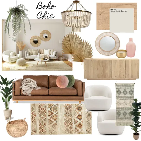 Boho Chic Project2 Interior Design Mood Board by michaelalael on Style Sourcebook