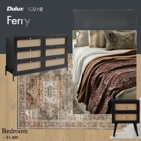 Aura's Bedroom Interior Design Mood Board by Collin Unverzagt on Style Sourcebook