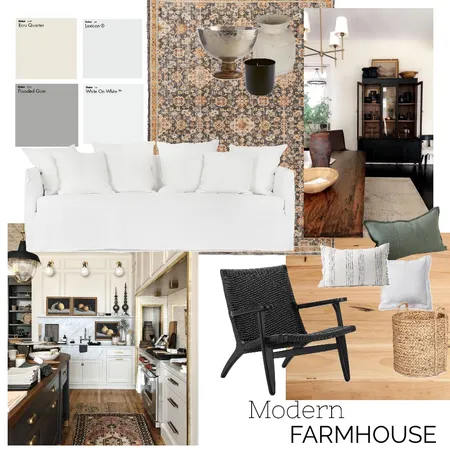 Mod 3 - Modern Farmhouse Interior Design Mood Board by Maddietorti on Style Sourcebook